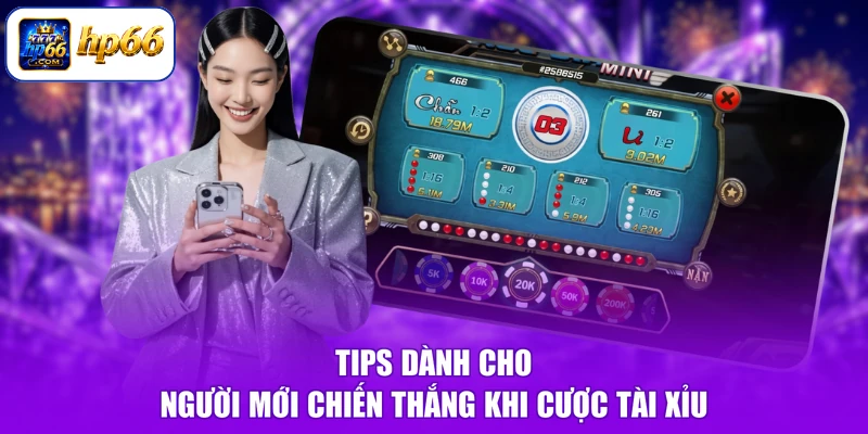 Tips dành cho người mới chiến thắng khi cược tài xỉu